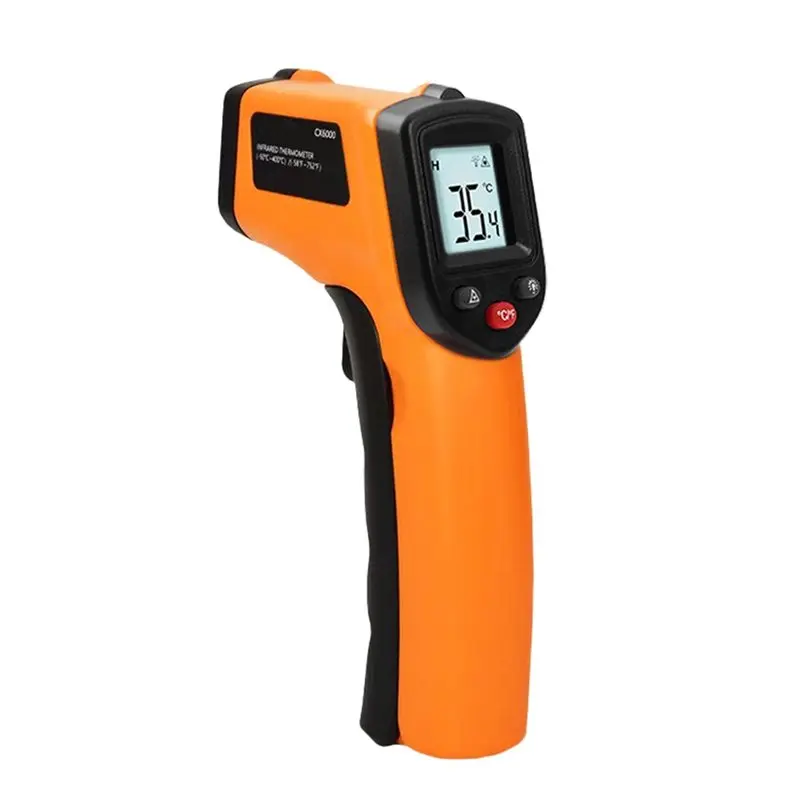 B23B Digital Infrared Thermometer With Backlight For Cooking BBQ Oven-Handheld Non Contact Heat Measurement-50℃ To 400℃ Range