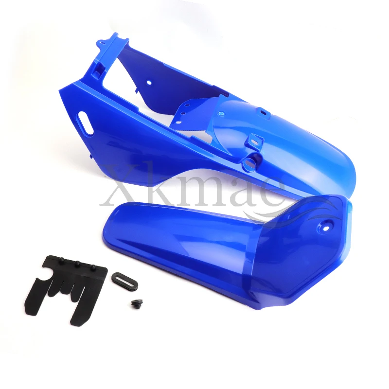 Motorcycle Plastic Fender Shell Cover Fairing Kit for Yamaha PW80 PW 80 PY80 PEEWEE Dirt Bike Blue