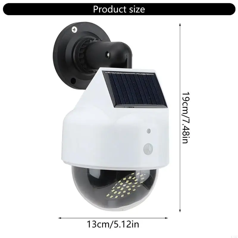 كاميرا مراقبة وهمية لمحاكاة الكاميرا على شكل قبة، مع كاميرا محاكاة للضوء، 3 أوضاع قابلة للتعديل K1KF