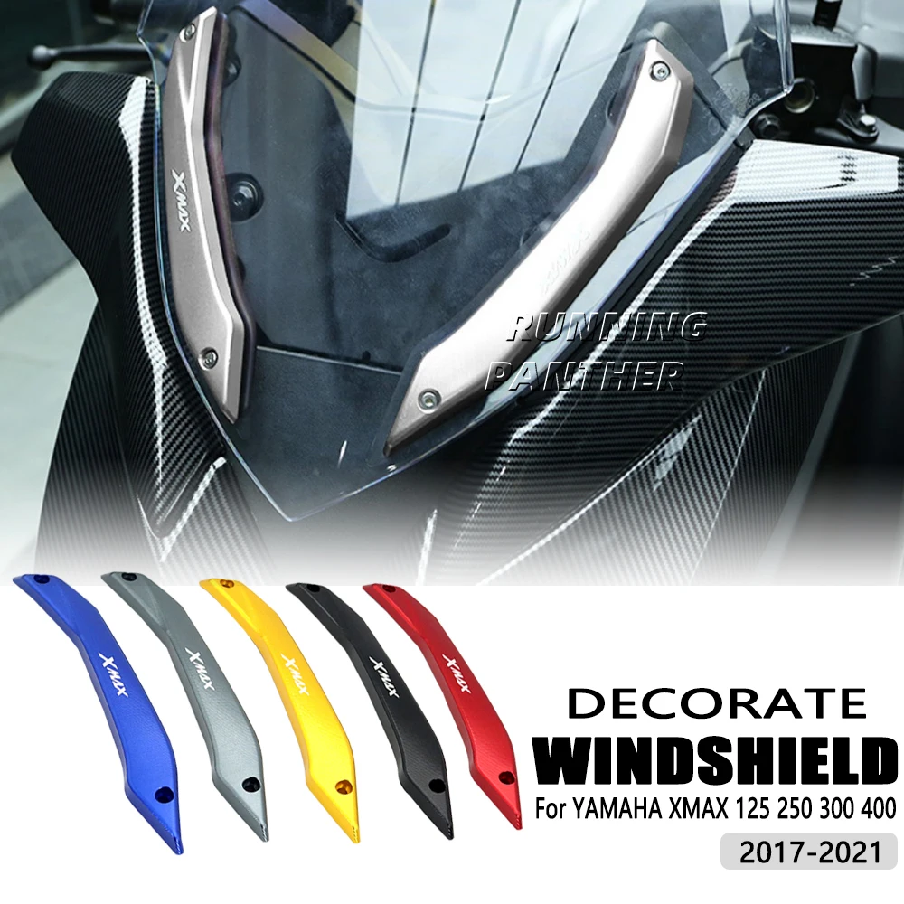 

Motorcycle Windshield Deflectors Windscreens Bracket Bars Stent CNC For Yamaha XMAX 300 400 X-MAX 125 250 X-MAX300 X-MAX400