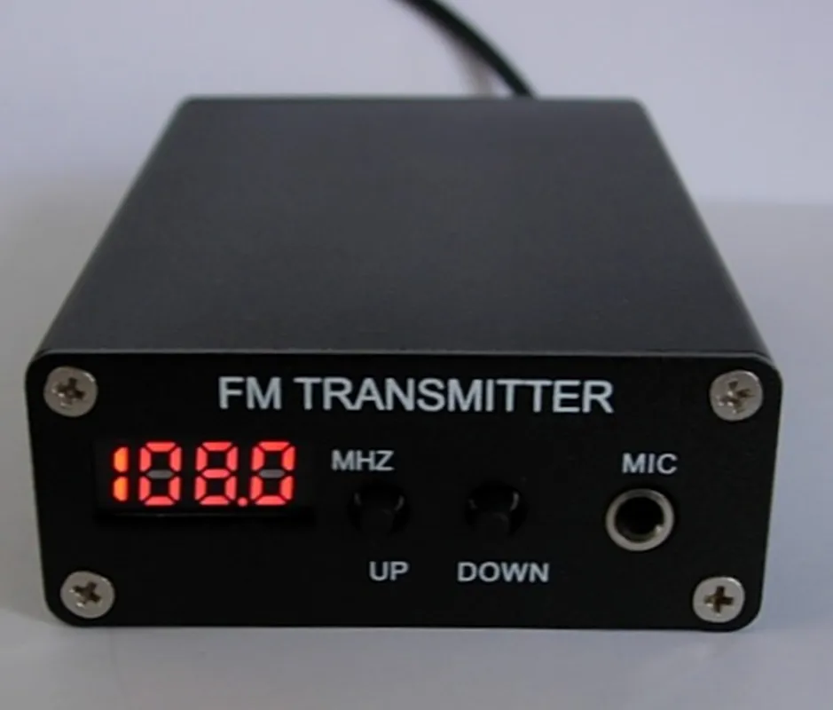 5W 87-109MHZ Stereo PLL FM MP3 Transmitter Mini Radio Station+ power supply + antenna