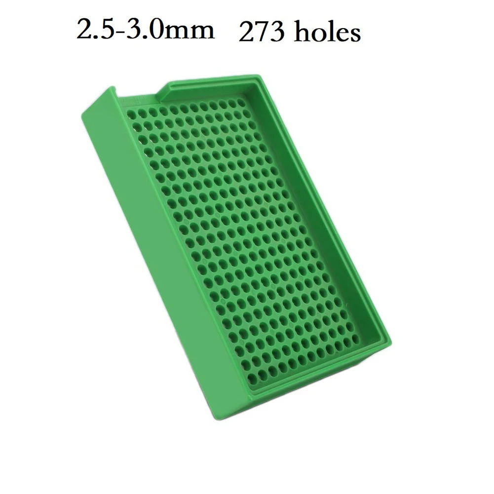 For 1.0‑4.0mm Screws Screw Tray Slotted Storage Outdoor Works Indoor Works Smart Storage Sturdy Structure Easy Carrying