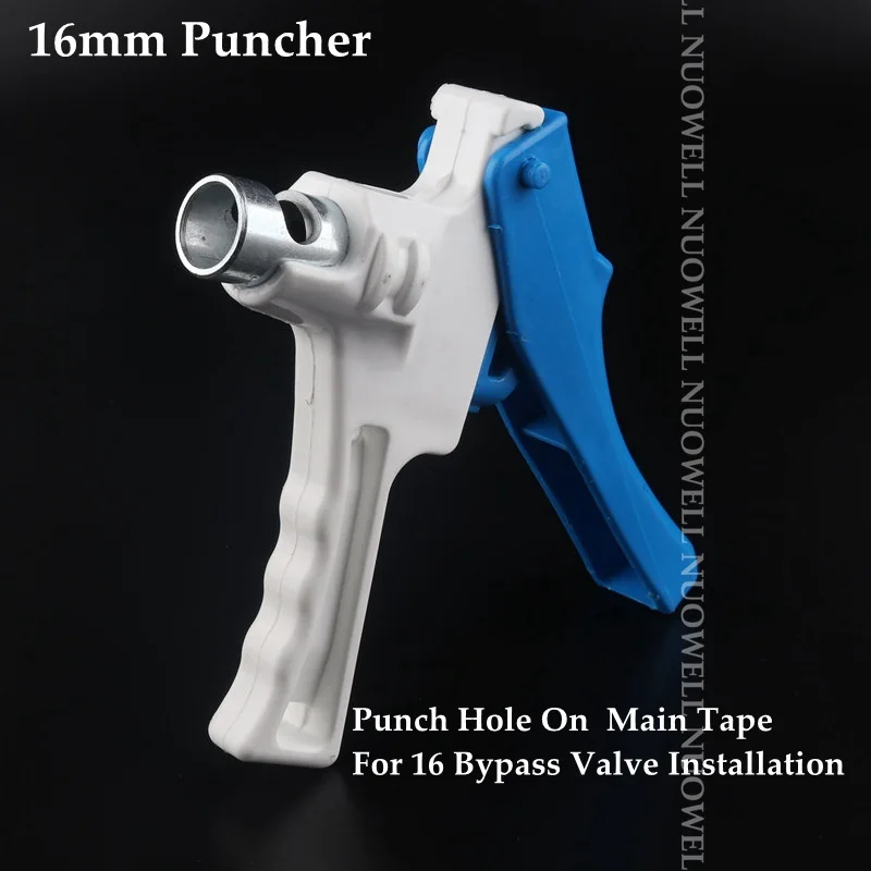16~40mm Agriculture Irrigation Pipe Thin Soft Spray Tape Puncher Bypass Valve Connectors Installation Tool Water Tape Puncher