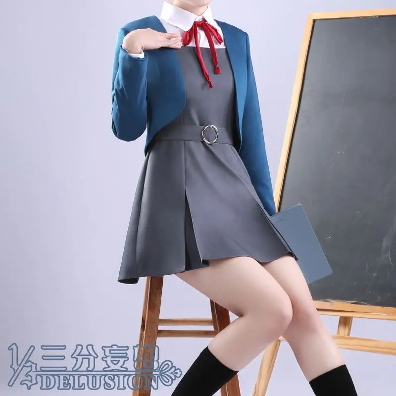 

LoveLive! SuperStar!! Uniform Tang Ke Ke Cosplay Costume Halloween School Uniform Costume with Socks