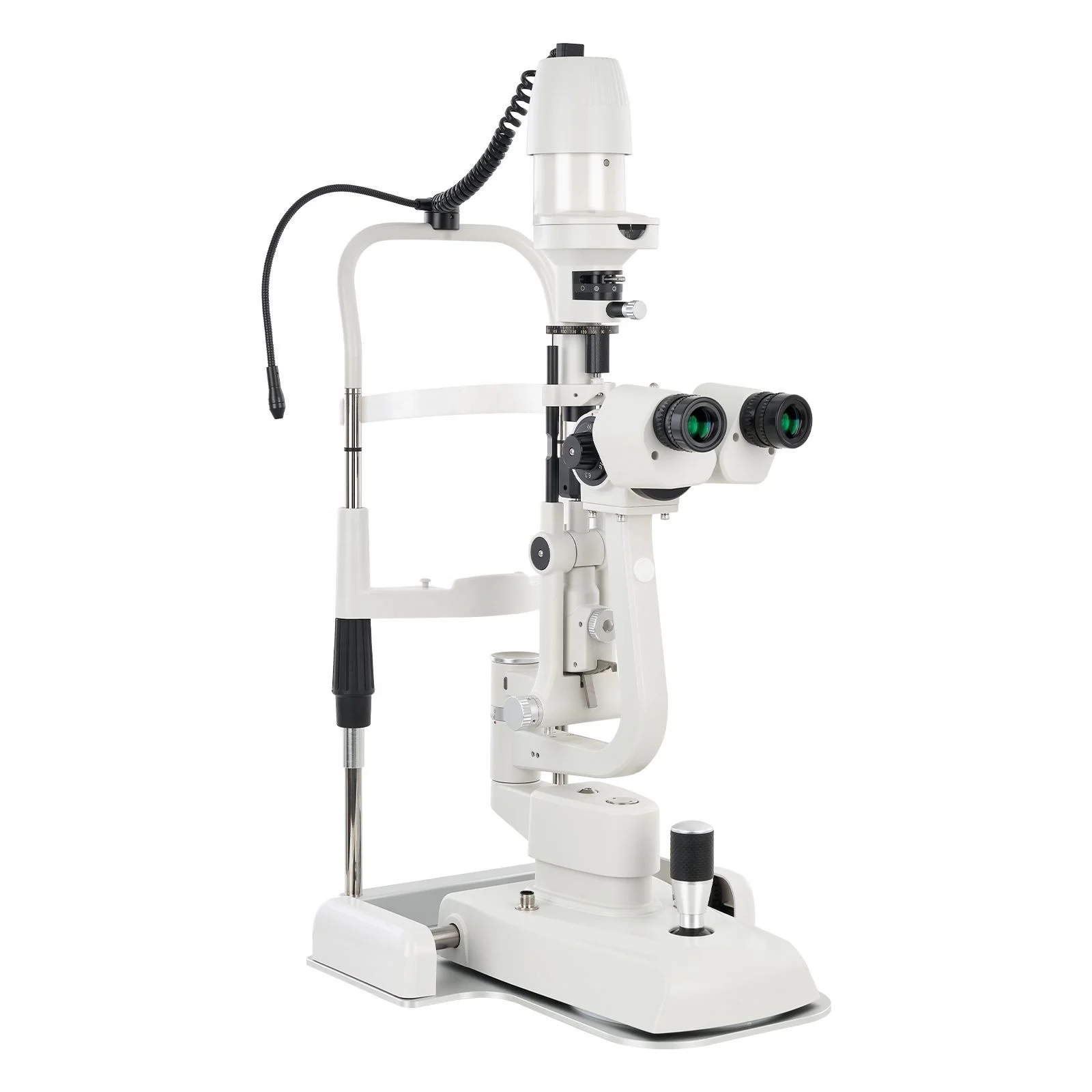 China Optical Instruments Ophthalmic Slit Lamp Microscope Eye Exam 5 Steps Slit Lamp With LED Bulb With Good Quality