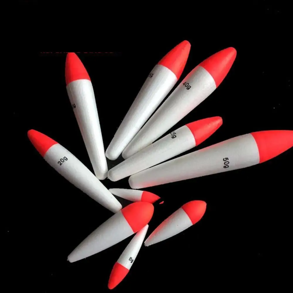 5 قطعة العوامة العائمة أنبوب 2 جرام-60 جرام رغوة الصيد تعويم الصلب رغوة تعويم الصيد بوبر صلابة عالية خفيفة الوزن قارب الصيد #2