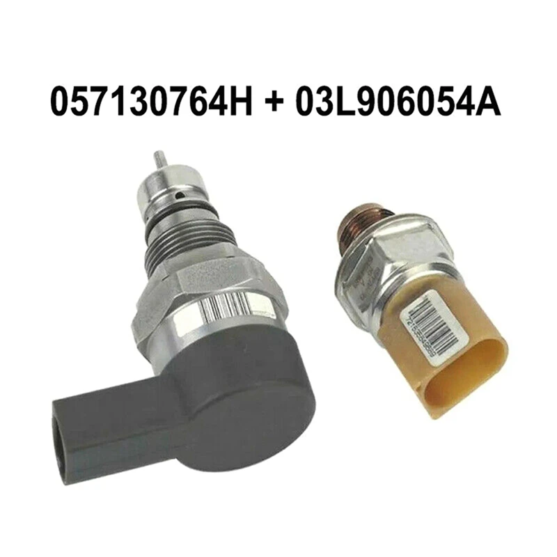 

057130764H 03L906054A Car Fuel Rail Pressure Valve Sensor Accessories Parts Component For VW 2.0 3.0 Tdi