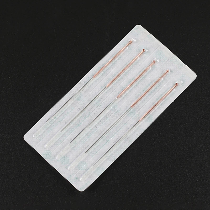 Disposable Micro Acupotomy Copper Handle Stainless Steel Needle Knife Sterile Acupuncture Needle 100Pcs Wholesale Zhongyan Taihe