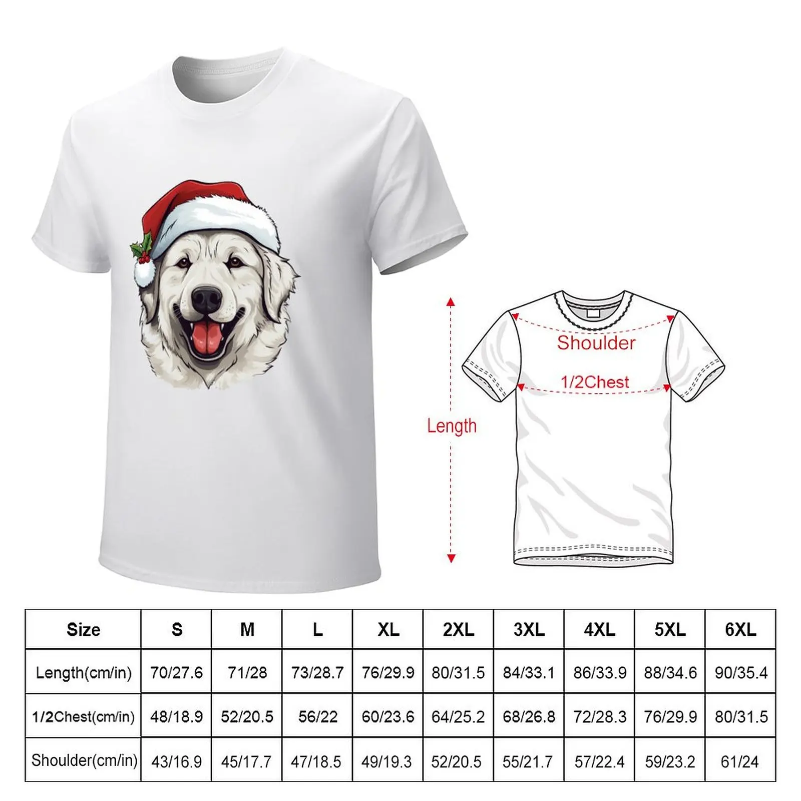 Christmas Maremma Dog T-Shirt sports fans customs design your own quick-drying men graphic t shirts