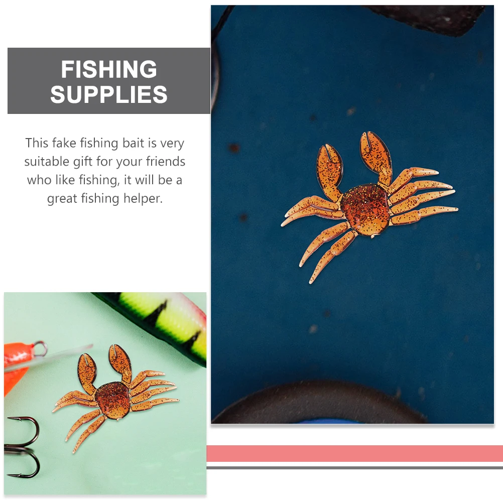 

20 Pcs Bait Freshwater Lures Fishing Equipment PVC Durable Reusable Fishing Equipment Tool Baits Artificial Lures