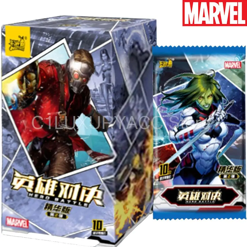 Kayou Marvel Hero Battle Card for Children Star-Lord Gamora Disney 100 KAKAWOW Tom & Jerry Across the Spider-Verse Kid Table Toy