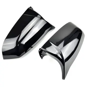 適用於BMW5系、6系、7系 E60、E61、E63、E64、F06、F07、F10、F11、F13、F01-F04 的碳纖維紋黑色側翼後視鏡蓋 10 最佳銷售 BMWE60後視鏡蓋 - №9