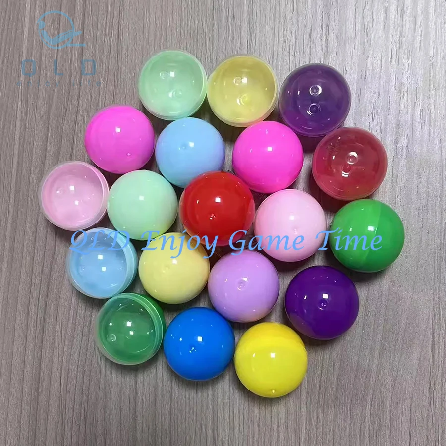 Empty ball, Capsules Egg, Doll Model for Different Figure Toys, Gashapon Balls Vending Machine Gifts, 32mm - 50mm, 100Pcs
