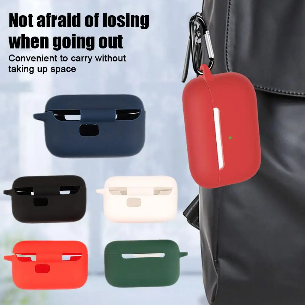 Silicone For Buds 2 Earphone Cover Ultra Light Soft Shockproof Silicone Earphone Accessories C6v1