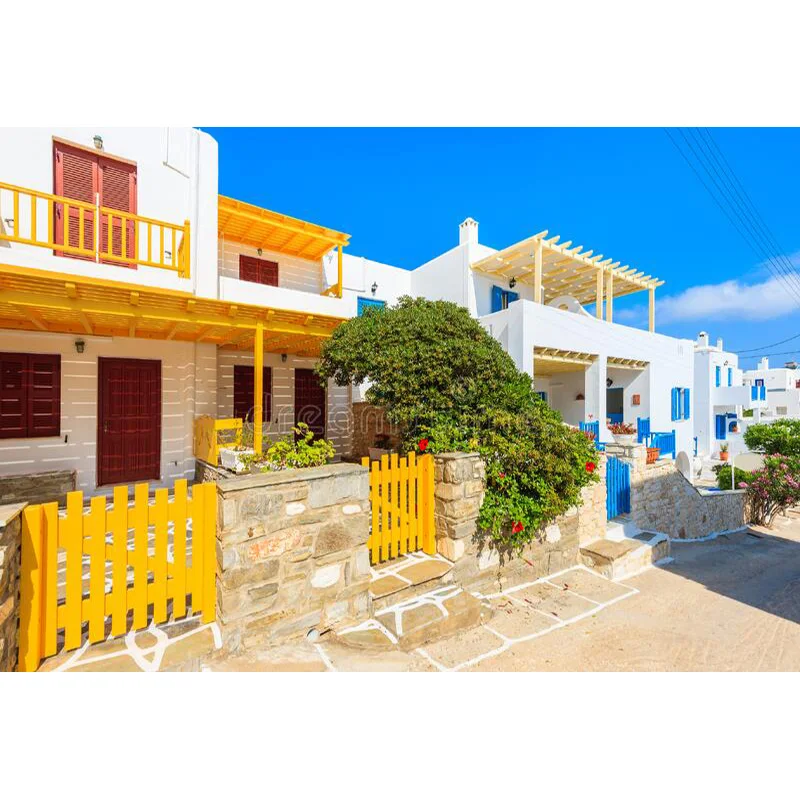 منازل قديمة مطلية باللون الأبيض لصور حفلات الزفاف ، والتصوير الفوتوغرافي ، ودعائم للجزيرة الساحلية ، ودعائم تزهر ، من من من من