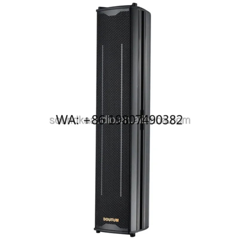 350W 100V Constant Pressure Tower Speaker 4.5 Inch Slim Wall Mount Audio Speaker For Mall Station Public Broadcast System