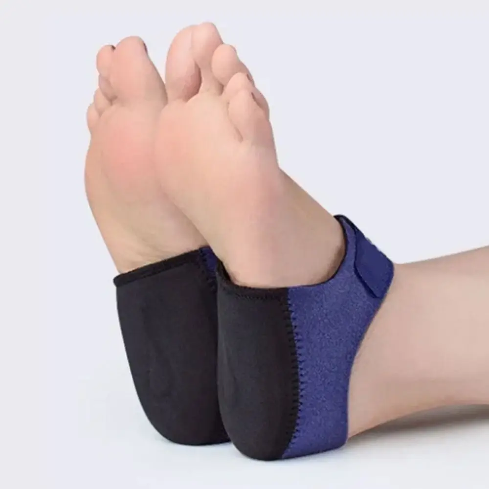 

2Pairs Cushioning Heel Protection Cover Silica Gel Washable Heel Shock Absorbers Heel Cover Reusable Foot Arch Pads