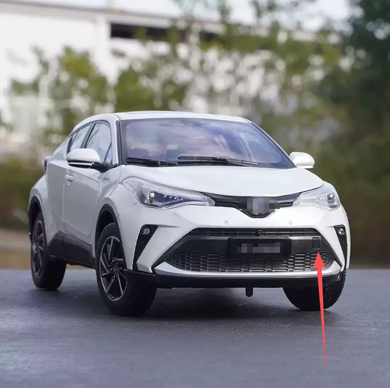 For Toyota C-HR CHR 2021 2022  Front bumper towing cover, rear bumper towing hook cover plate
