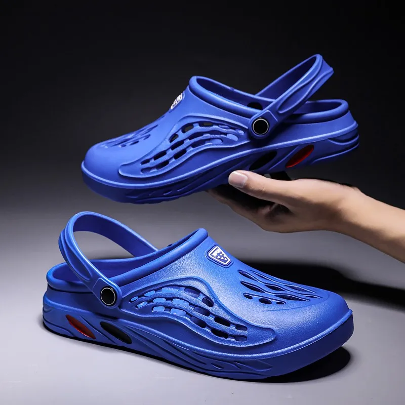 Sandali zoccoli estivi da uomo, ciabatte in EVA, scarpe da giardino per uomo e donna, sandali da spiaggia, ciabatte da esterno per coppia._voghion.com