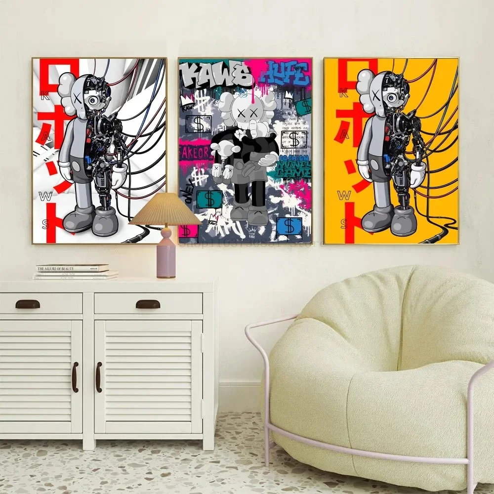 1PC Graffiti Violent Poster Paper Print Home Living Room Bedroom Entrance Bar Restaurant Cafe Art Painting Decoration