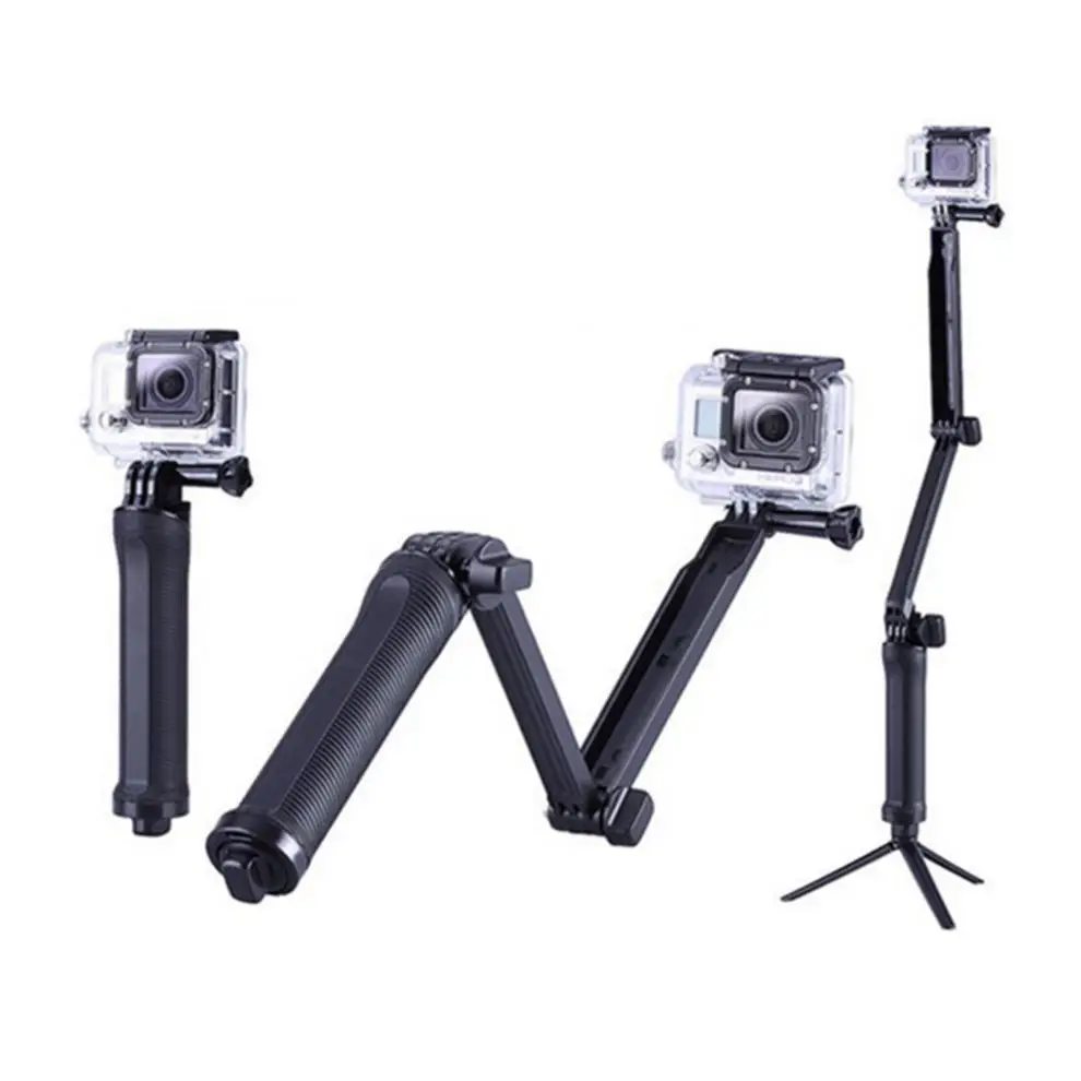 Waterproof Selfie Stick Floating Hand Grip + 3-Ways Grip Arm Monopod Pole Tripod Fit for GoPro Hero 9 8 7 6 Action Camera