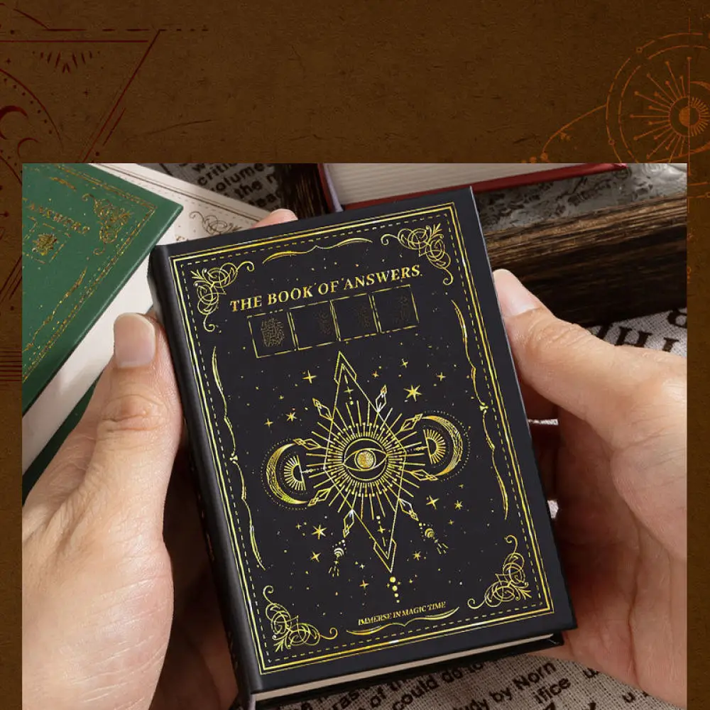 Funny Answer Book Small Notebook Creative Pocket Diary Stress Toy Stationery Birthday Gift For Students Kids Office Pad
