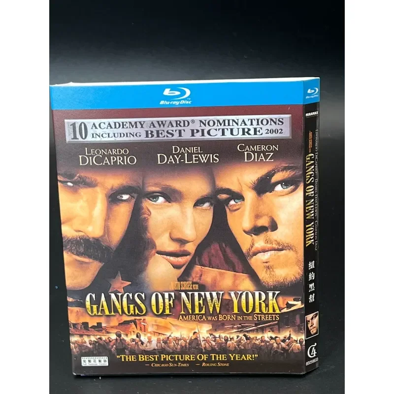 New York Gangster New York City 2002 Classic Crime Masterpiece Oscar Winning Director