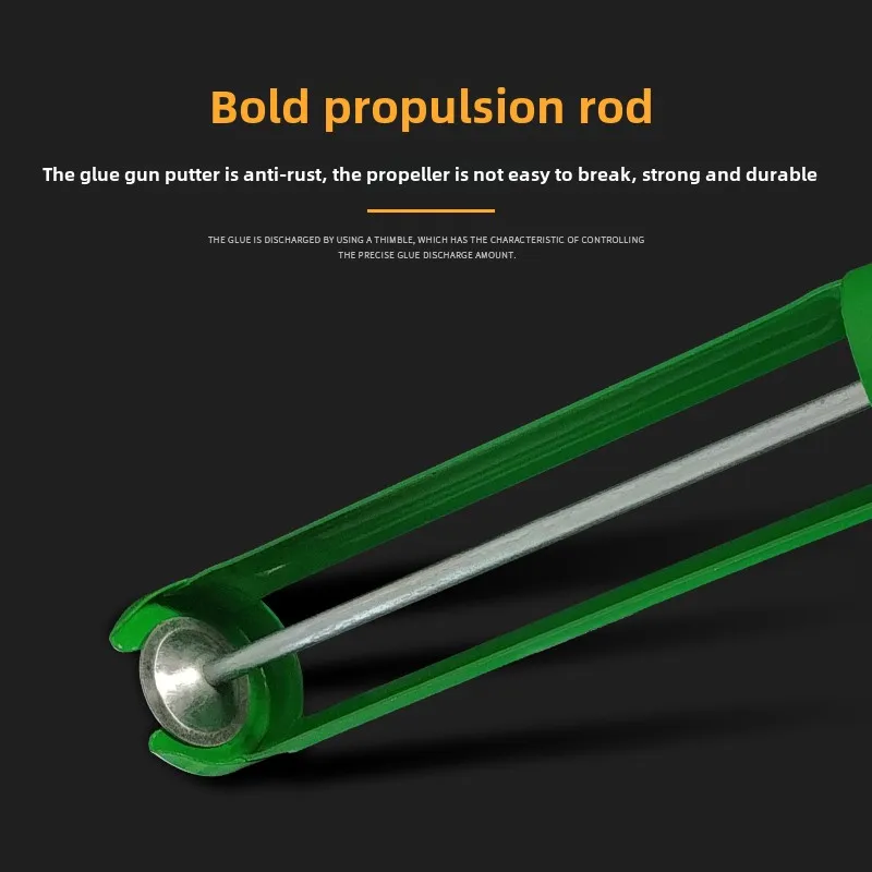Industrial Grade 300CC Manual Glue    with Steel Plastic Handle 330ML    Tool Special Pushing Feature for Construction view 4