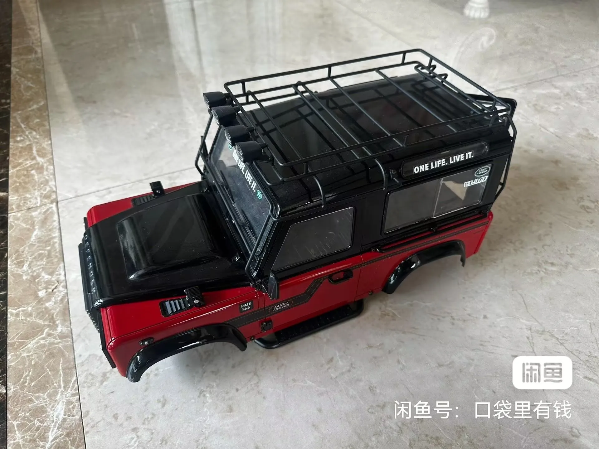 1/10 Scale RC4WD 2015 Rover Defender D90 Land 2 doors PICK UP Hard Body  Wheelbase 275mm  FTX  Gelande II Fj40 G2 TF2 Trail Car