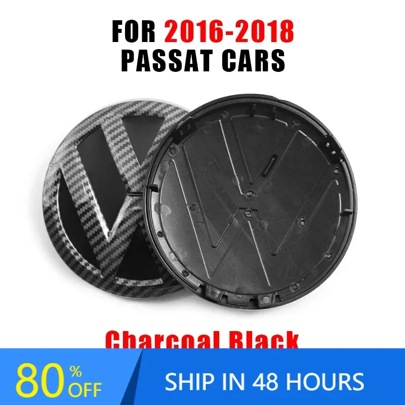 

2026 Hot For VW VOLKSWAGEN 1Pcs 135mm 113mm 3GO 853 601B Car Logo Front Bonnet Hood Rear Tail Trunk Emblem Accessories For Volks