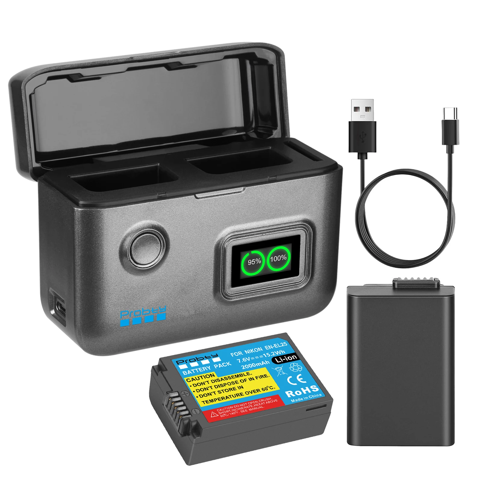 2000Mah EN-EL25 EN-… - image