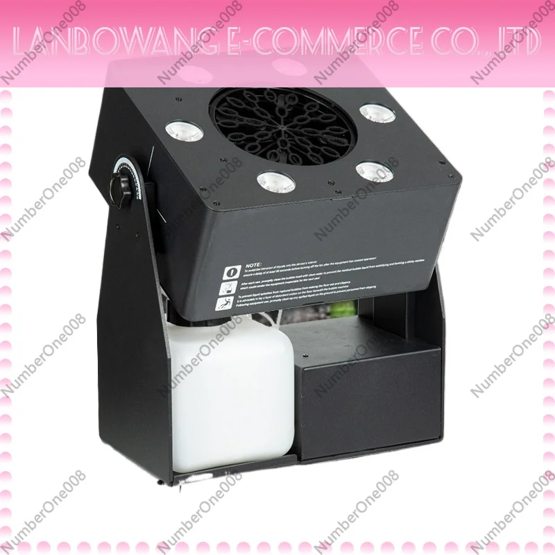 Bubble Machine LED Automatic Bubble Blowing Machine Water Park Stage Performance Special Effects Remote Control Bubble Machine