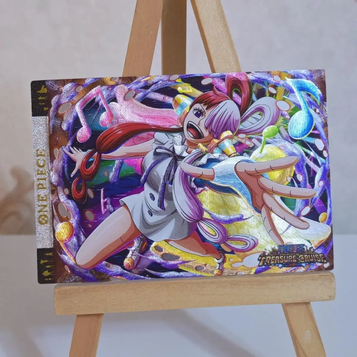 Diy opcg auto-feito uttar rebecca coleção cartão anime dos desenhos animados hody jones versão horizontal semi-grosso flash artesanato cartão brinquedos