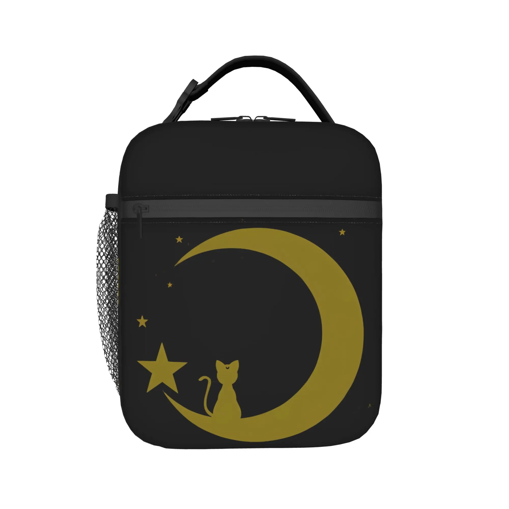 

Sailors Moons girl kitty cat Thermal Insulated Lunch Bags for Work Food Container Bags Men Women Cooler Thermal Lunch Box