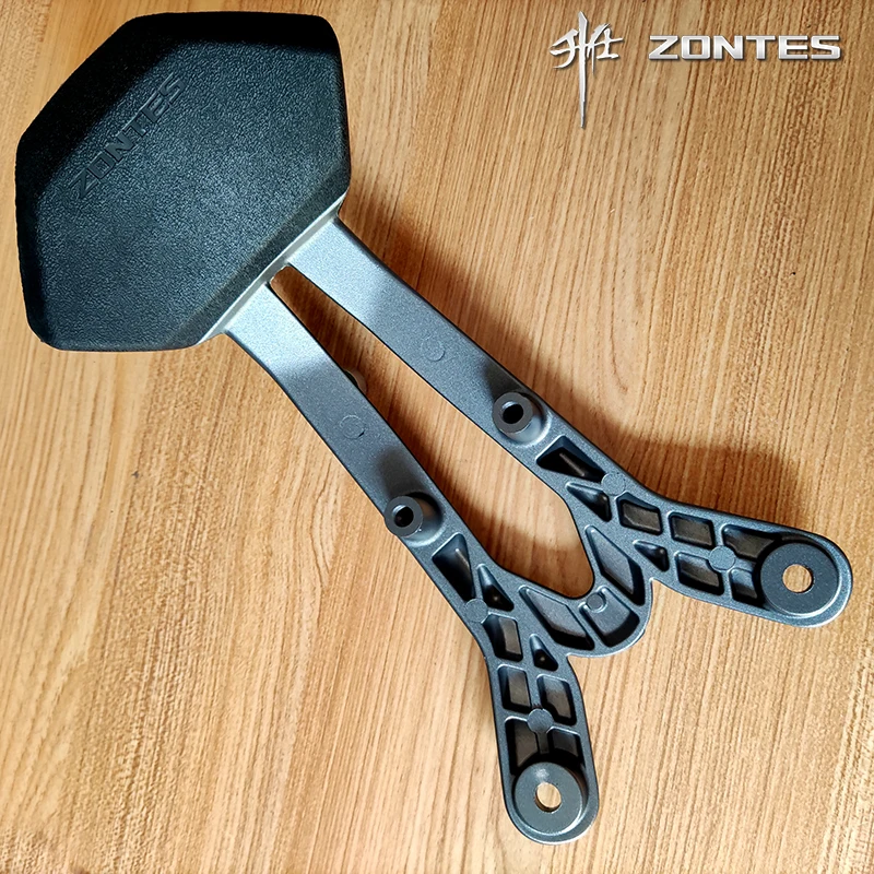 Suitable for ZONTES ZT310-V VX V1 motorcycle new rear small backrest assembly bracket backrest soft pad accessories