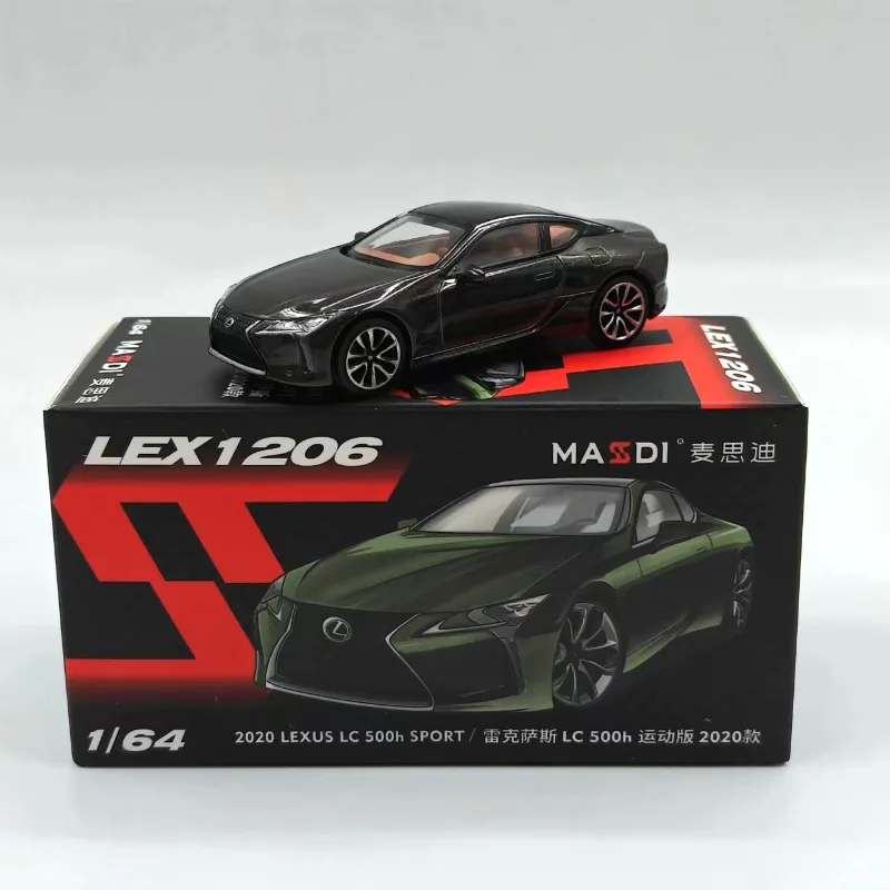 MASDI 1:64 LC 500h Sport Edition sedan, die-cast alloy car model, for teenagers to play with, for adults to collect.