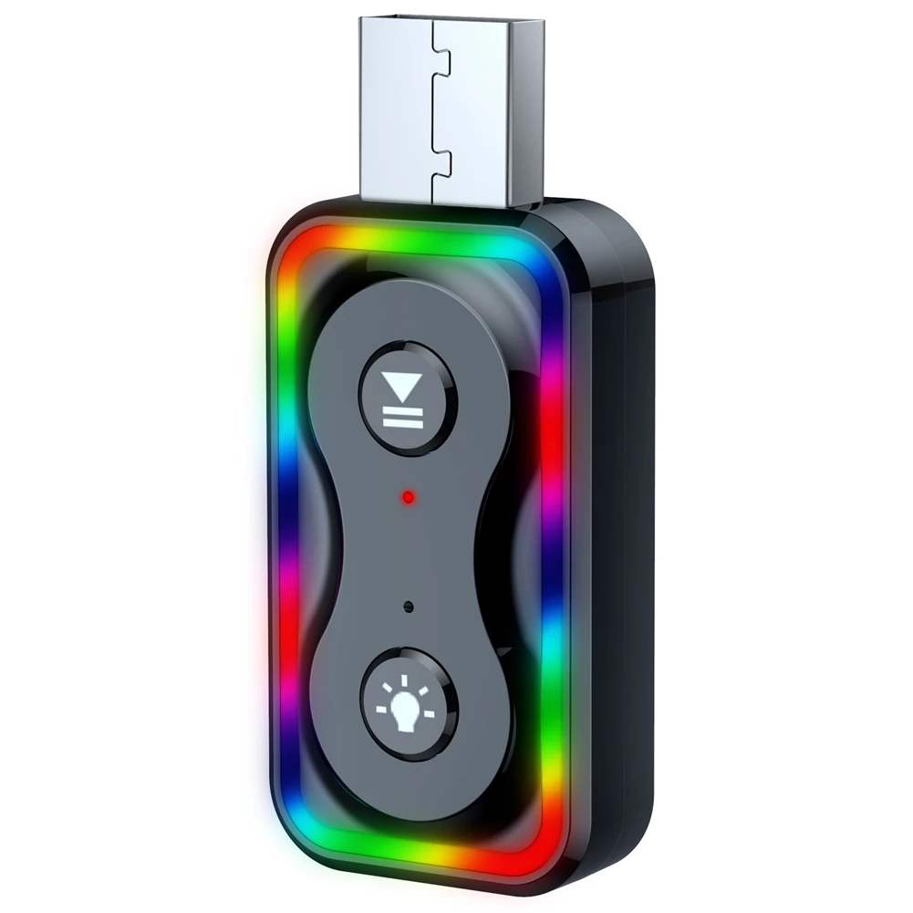

Bluetooth-адаптер BT5.3 для автомобиля с разъемом 3,5 мм и кабелем Aux (Q1)