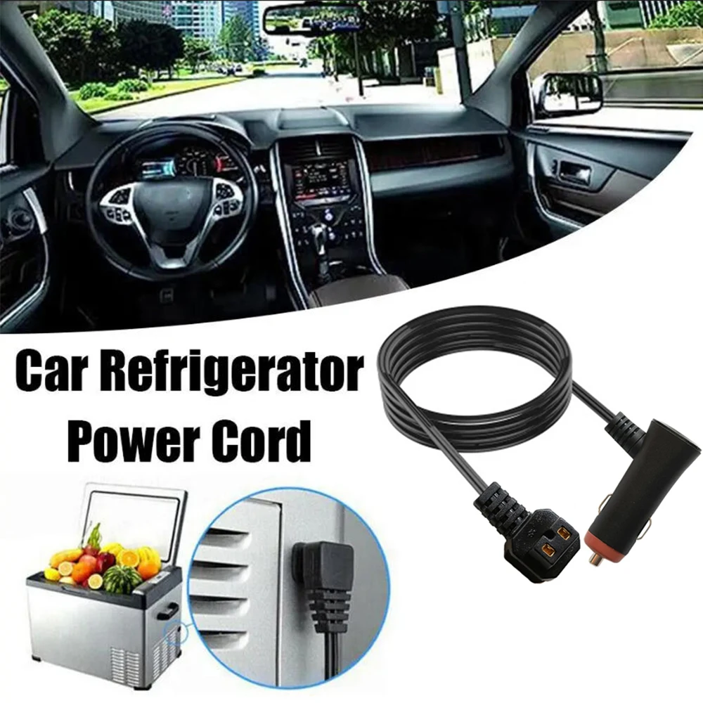 12V24V 2.5m/3.5m/6m Car Refrigerator Power Cord Fridge Freezer Power Cord Cigarette Lighter Adapter Heater Extension Cable