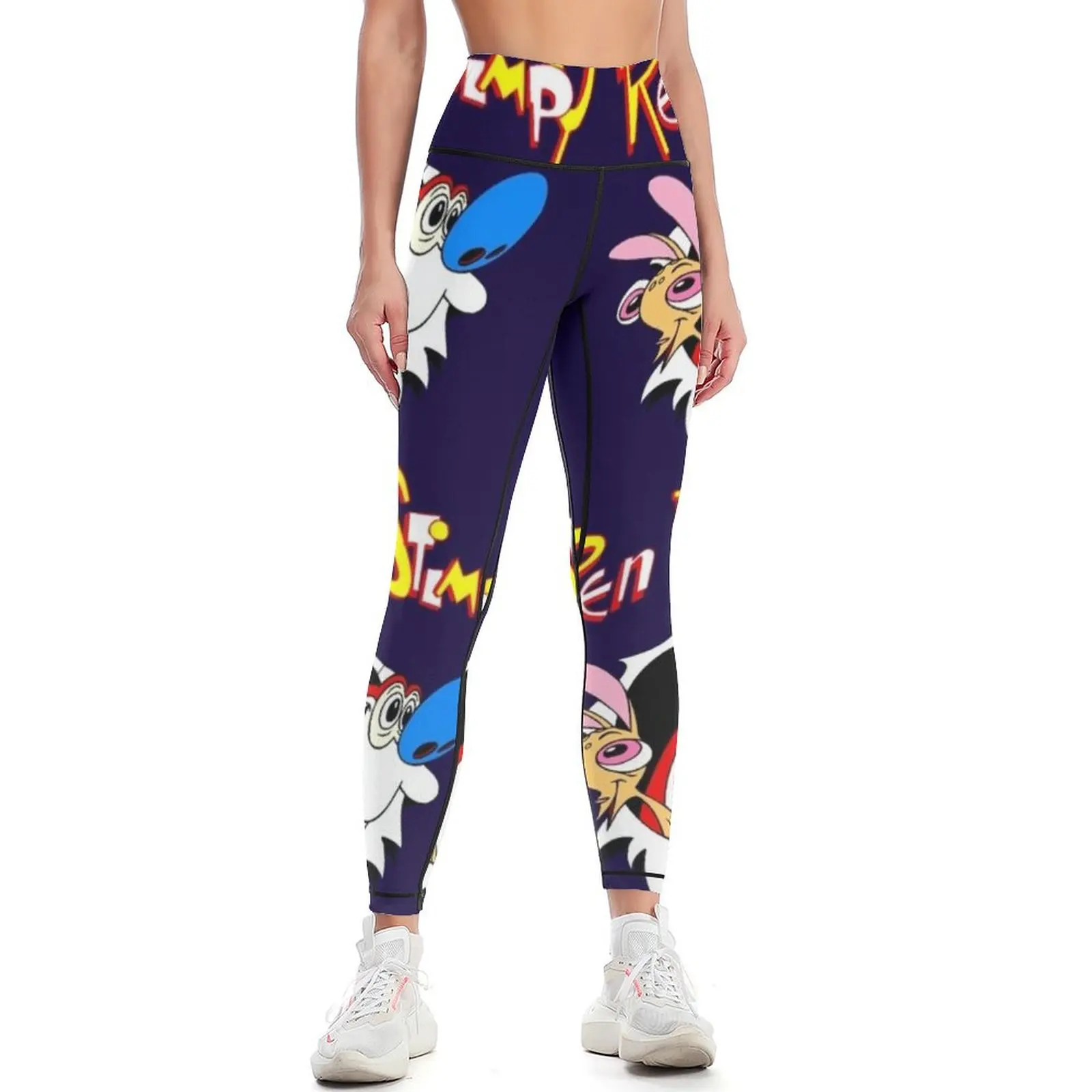 

Ren and Stimpy Leggings Women's gym Women's sports pants sport set sportswear woman gym 2025 Womens Leggings