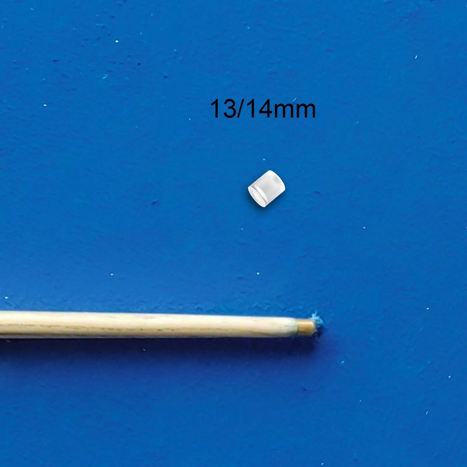 Professional Acrylic Billiard Cue Ferrule Pool Stick Repair Accessory Easy Install for Competitive Snooker Games
