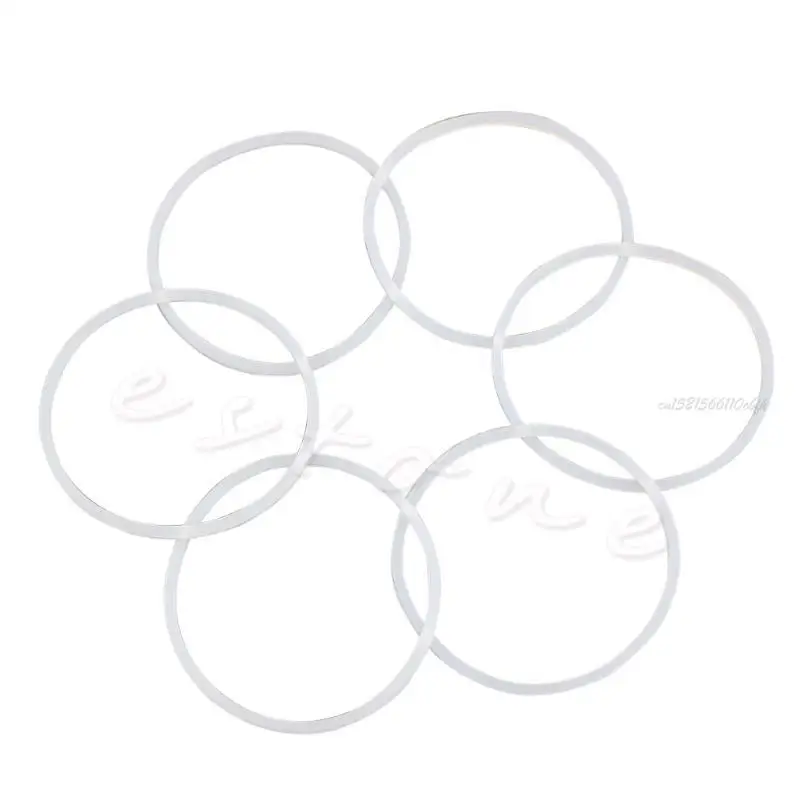 27RB 6PCS ปะเก็นทดแทนใหม่แหวนซีลยางสำหรับกระสุนเวทมนตร์แบน/สำหรับ BL