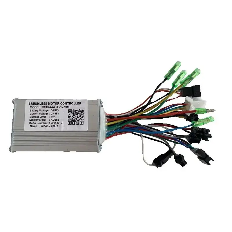 

Bicycle Conversion(customized) Kit of Brushless Ebike Controller Motorelectric Scooter X813-AA26E-12Z9M 36V 48V