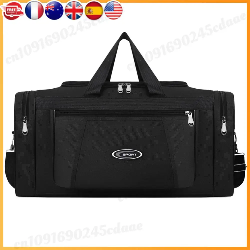 

Large Capacity Weekend Duffle Travel Bag Oxford Hand Luggage Bag Waterproof Portable Unisex Zipper Outdoors Duffle Travel Bag