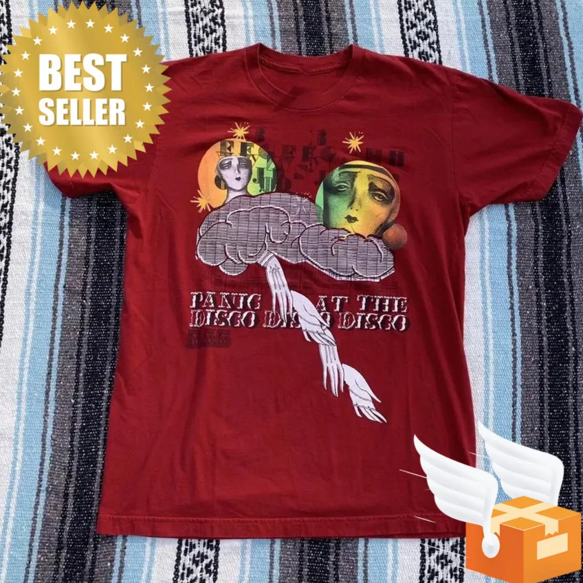 

Panic At The Disco Band Tour Red T Shirt size S 5XL