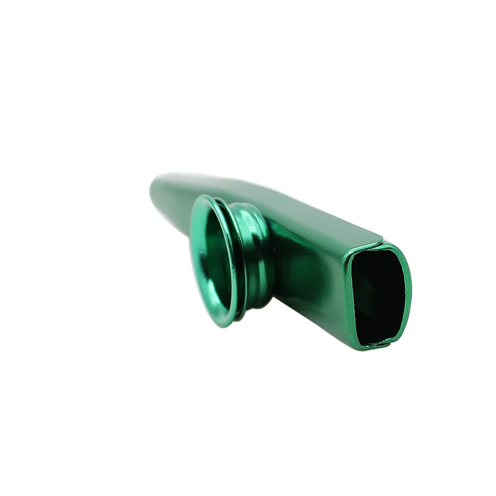 

Metallic Kazoos Preschool Educational Flutes Green Easy to Carry Great for All Ages Metal Kazoo Kazoos Metal Kazoo Kid