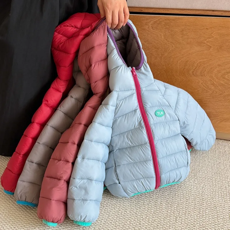 Bellbell Herbst Winter Neugeborene Mädchen Parkas 1-6 Jahre Kinder Mädchen Leichte Oberbekleidung Mantel Dicke Warme Mädchen Kapuzenjacke für Kleinkinder – Detail 5