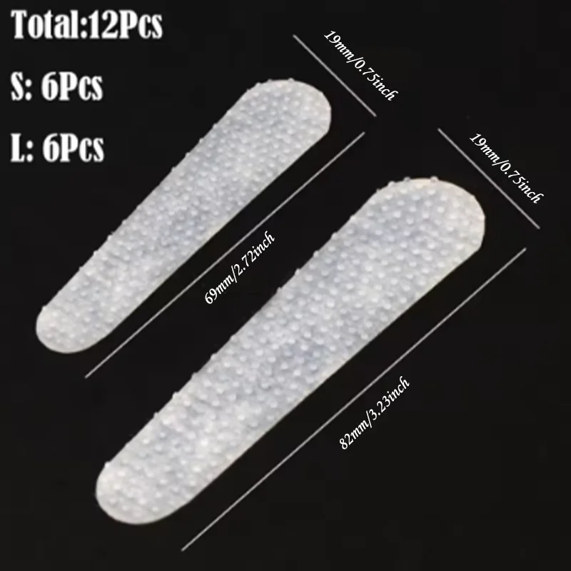 Shoulder Bag Strap Anti Slip Patch Backpack Transparent Silicone Lightweight Paster Enhance Contact Friction Bag Belt Sticker