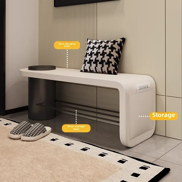 الشمال الإبداعية غرفة المعيشة المنزلي الترفيه أريكة البراز مدخل حذاء مريح مقعد ضوء الفاخرة مصمم مقاعد غرفة نوم