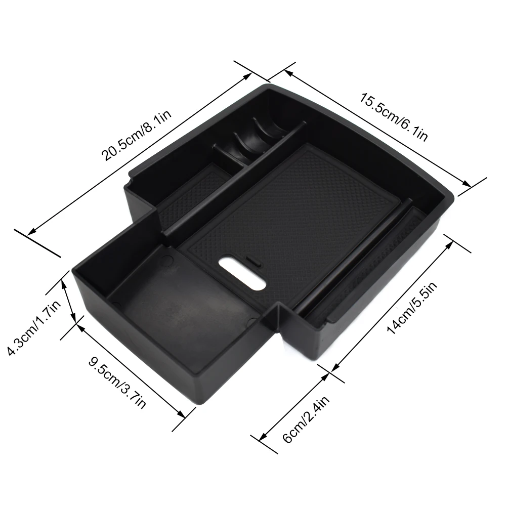 Armrest Storage Box For Audi A4 S4 B8 2011 2012 2013 2014 2015 A5 2008-2020 Center Console Organizer Glove Tray Pallet Case