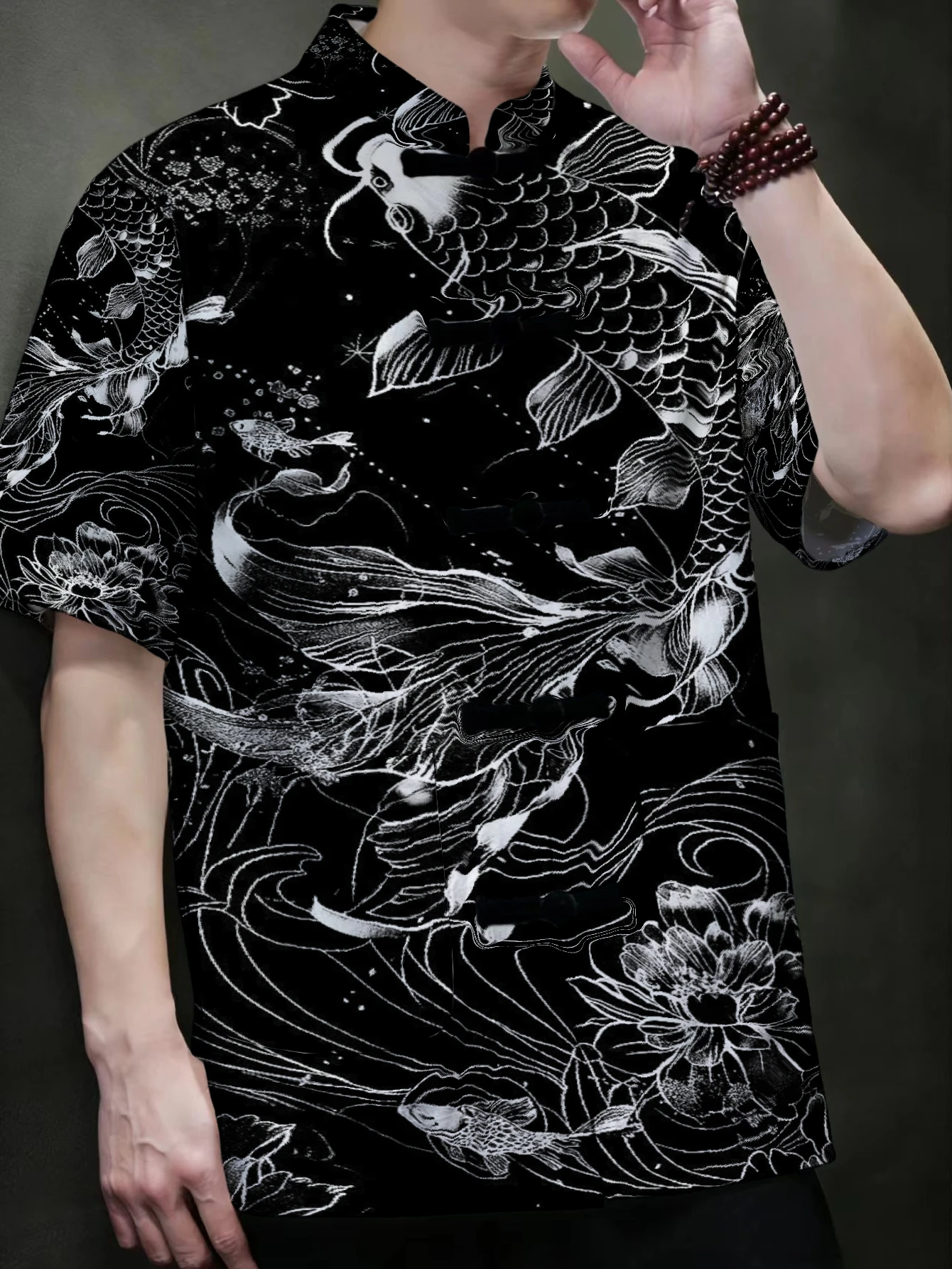 เสื้อเชิ้ตแขนสั้นสไตล์จีนโบราณ - Vintage Collectible Shop บทวิจารณ์และราคา